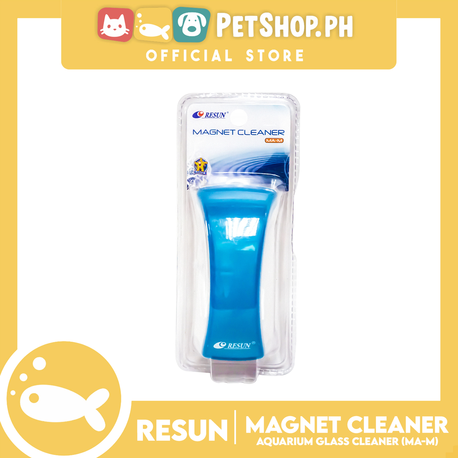 Resun Cleaner, Aquarium Fish Tank Glass Cleaner MAM Lazada PH