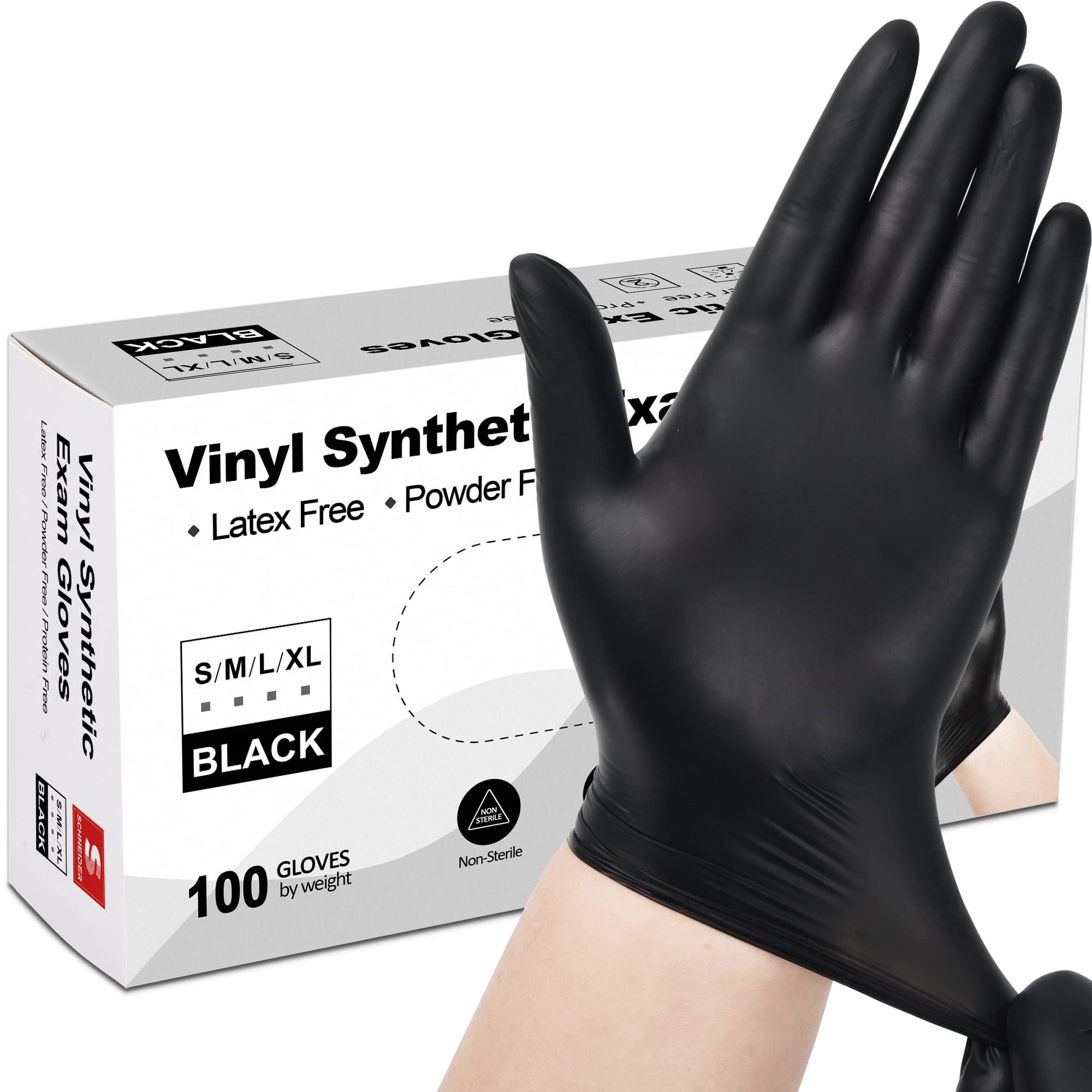 Nitrile Vinyl Glove 100PCS Disposable Surgical glove Powder Free NonSterile Healthcare (small