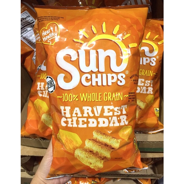 Sun Chips Whole Grain Harvest Cheddar Chips 184.2g Lazada PH