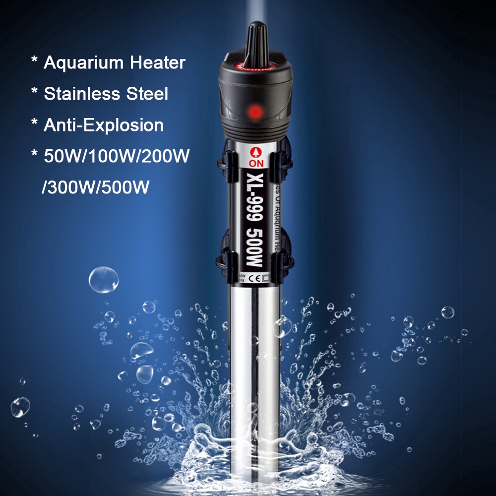 50W Stainless Steel Aquarium Heater Fish Tank Heater Antiexplosion