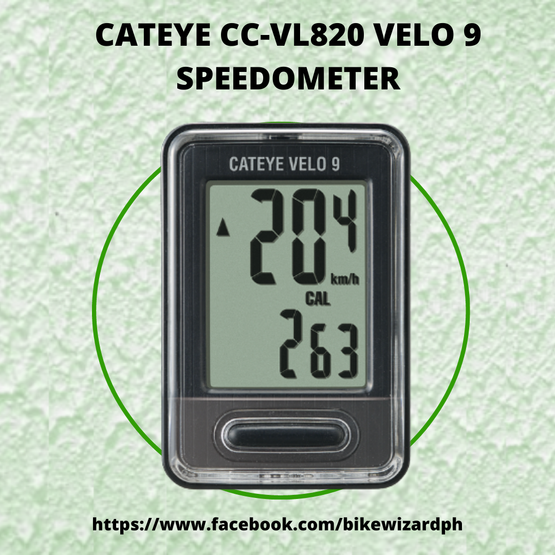 CATEYE CC-VL820 VELO 9 SPEEDOMETER | Lazada PH