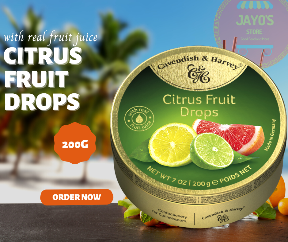 Cavendish & Harvey, Citrus Fruit Drops, 200g Lazada PH