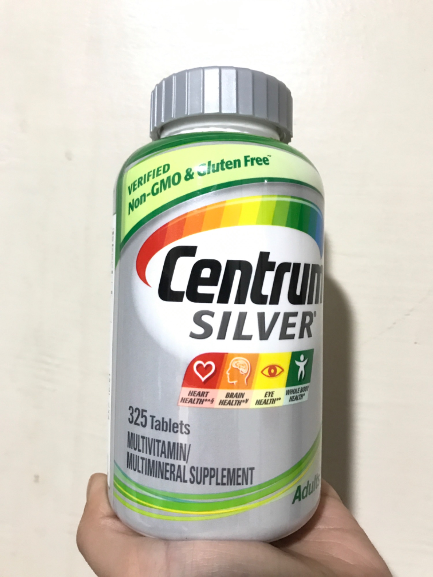 Centrum Silver Adult Multivitamin 325 Tablets (Expiration October 2022