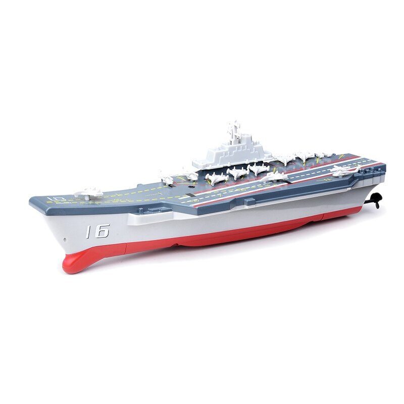 Mini Battleship, Remote Control Challenger Aircraft Carrier RC Naval ...