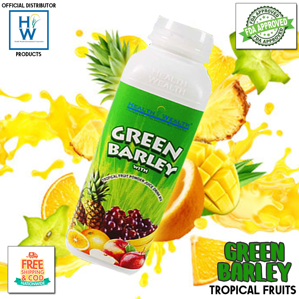 Health Wealth Green Barley Authorized Distributor (Tropical Fruit