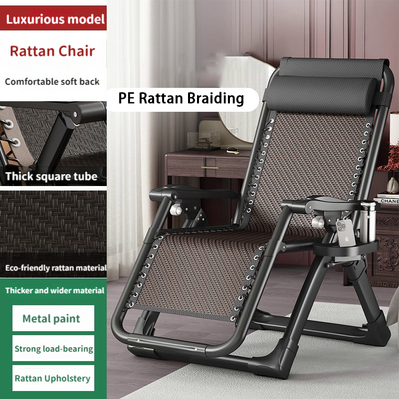Easy Chair Tubular Folding Chair Recliner Foldable Chair In