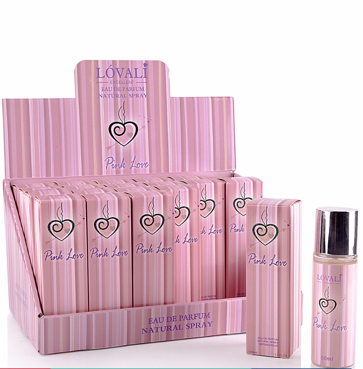 LOVALI PERFUME SPRAY FOR WOMEN 50ML (PINK LOVE) Lazada PH
