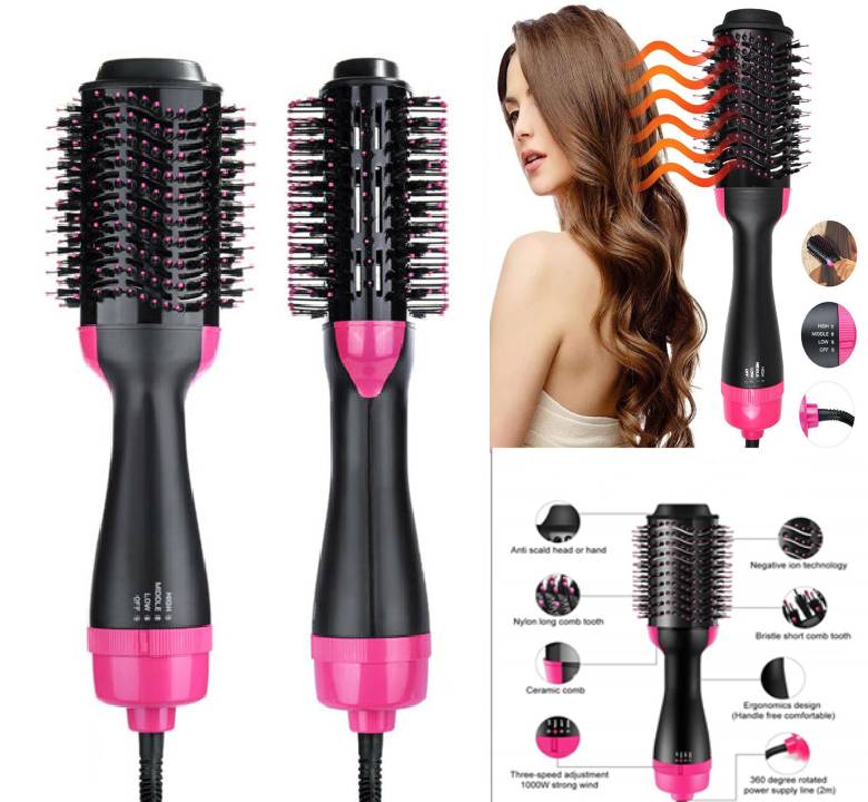 2 in 1 One Step Hair Dryer & Volumizer Hair Brush - 220V (100% Authentic)  Hot Air Brush dyson hair dryer 3 in 1 best hair dryer revlon one step hair  dryer