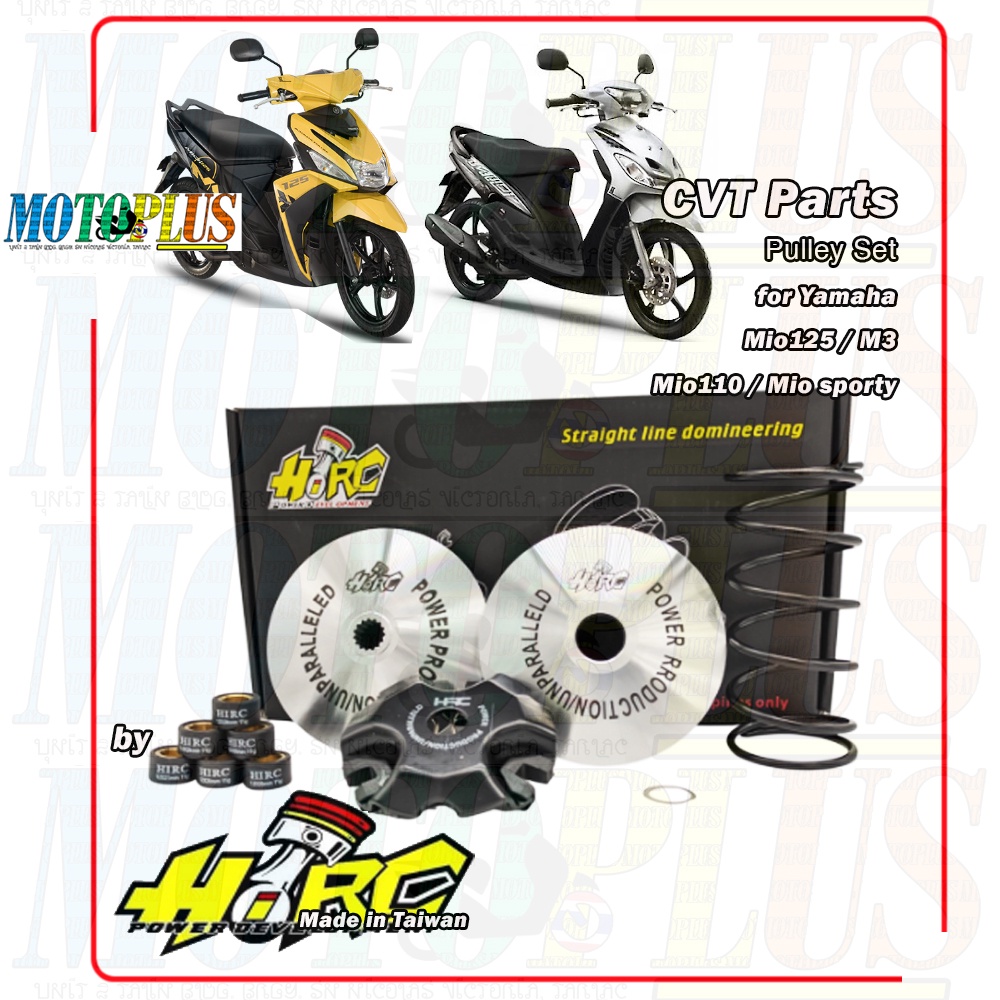 CVT for Mio125 M3 / Mio Sporty 110 Pulley set, back plate, drive face