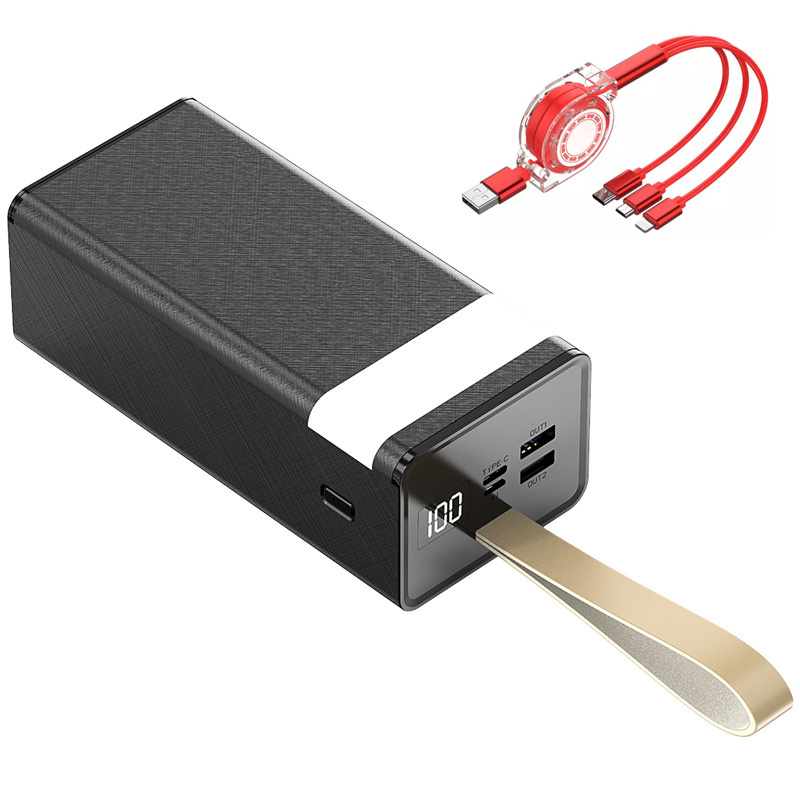 【High capacity】100 Original 120000mah power bank Quick Charge 2.0