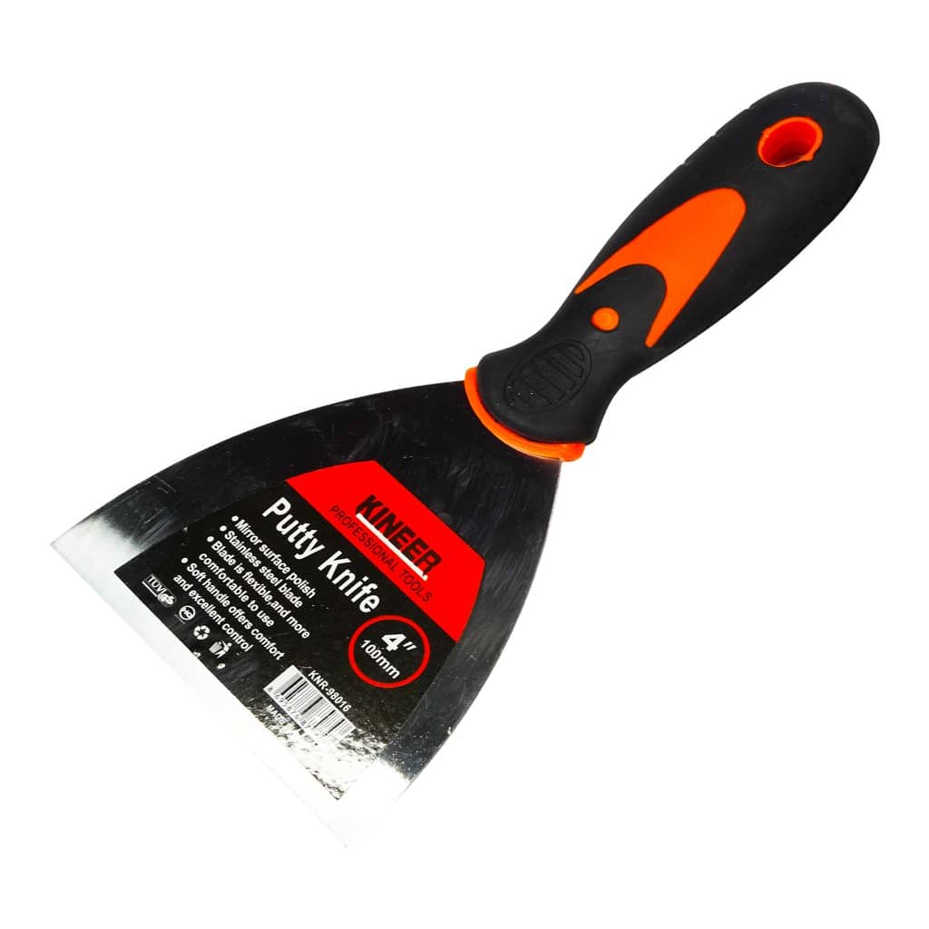 Stainless Steel Wall Putty Tool Knife Rubber Handle Spatula Masilya Lazada PH