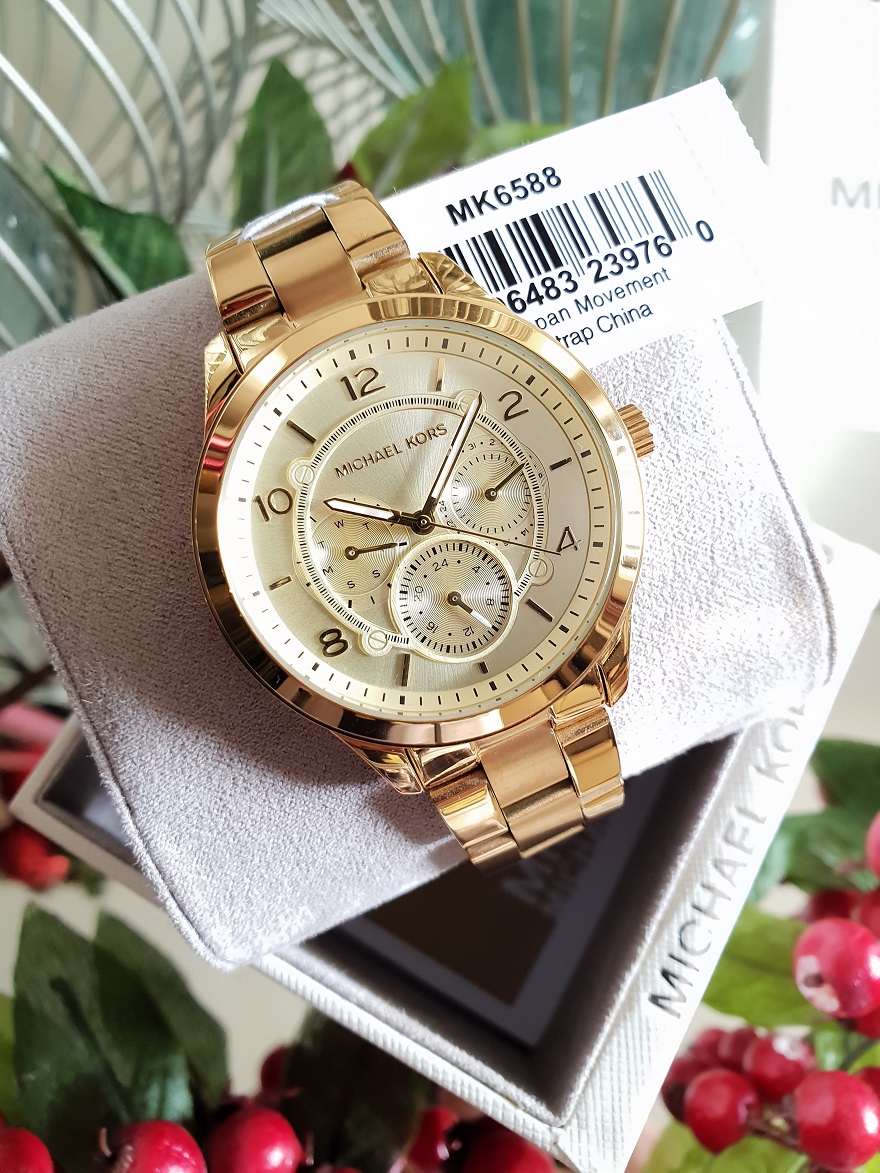 MK6588 Michael Kors Runway Gold-tone 