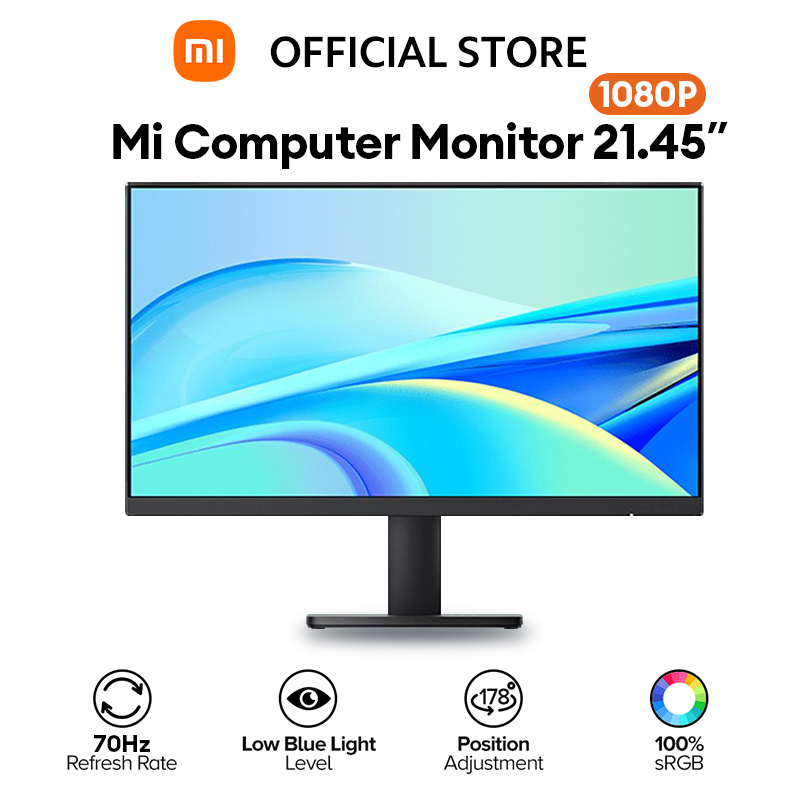 Xiaomi Mi Display Monitor 21.45" Computer Monitor 1080P Full HD 75Hz