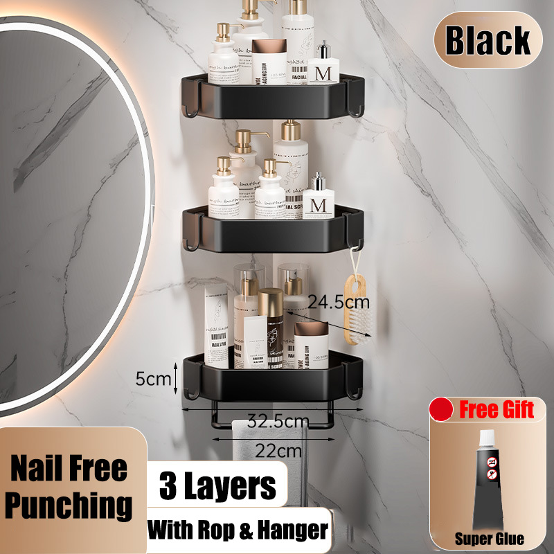 High Quality Stainless Steel Bathroom Stand Organizer Rack Bath Room ...