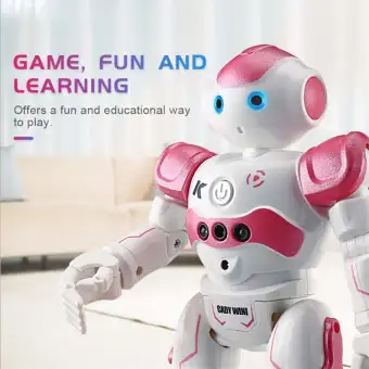 pink robot toy