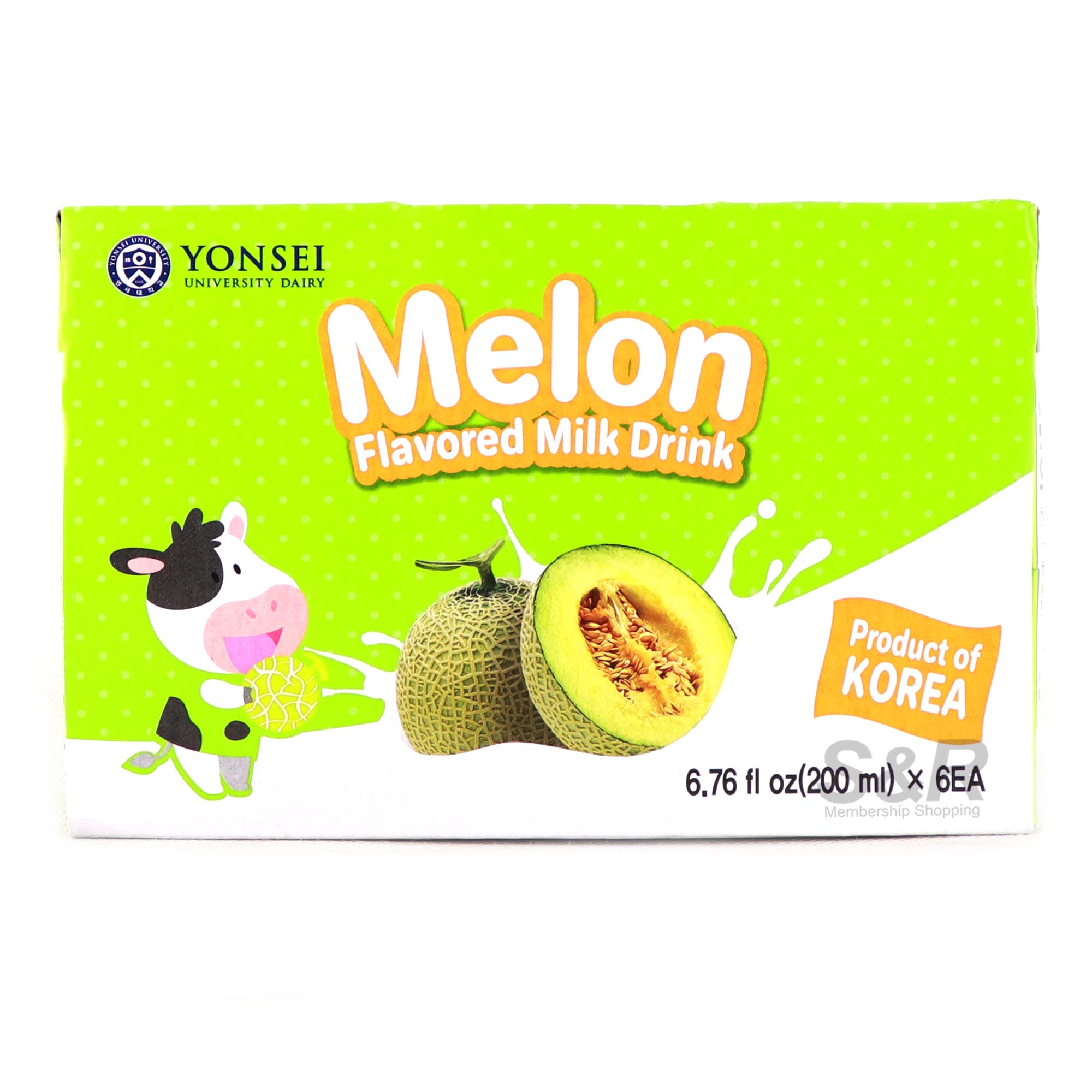 6PCS YONSEI MELON FLAVORED KOREAN MILK DRINK | Lazada PH