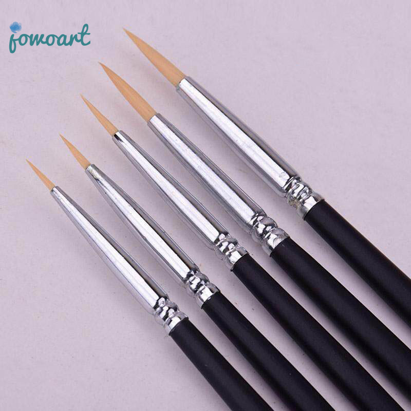 11pcs Langhao Hook Line Pen Miniature Paint Brushes Fine Tip Paint Brush  Round Paint Brush Inks Brush Oil Paint Brushes Artist Paint Brushes Artist