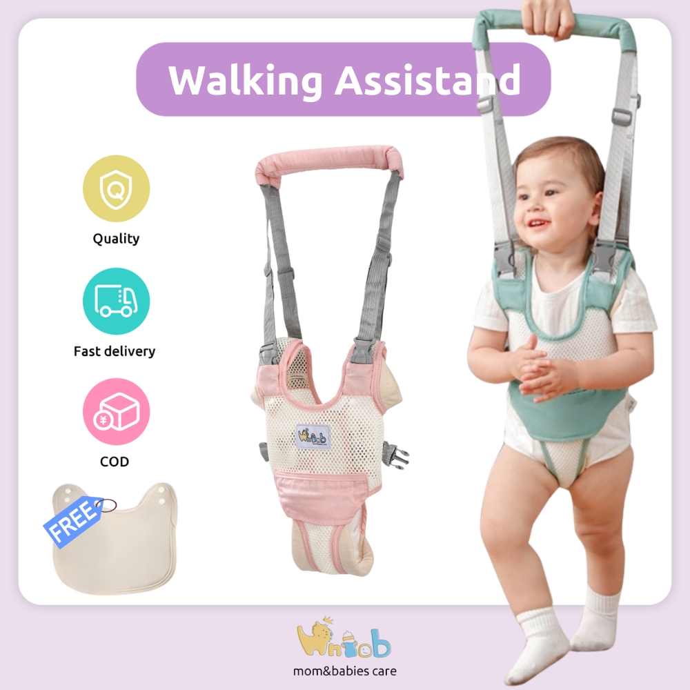 Hntob 6 24M Baby Walking Harness Assistand Sit to Stand Walker Learning Helper Adjustable Detachable Lazada PH