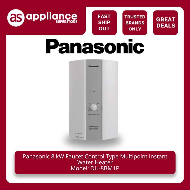 Panasonic 8 kW Faucet Control Type Multipoint Instant Water Heater DH