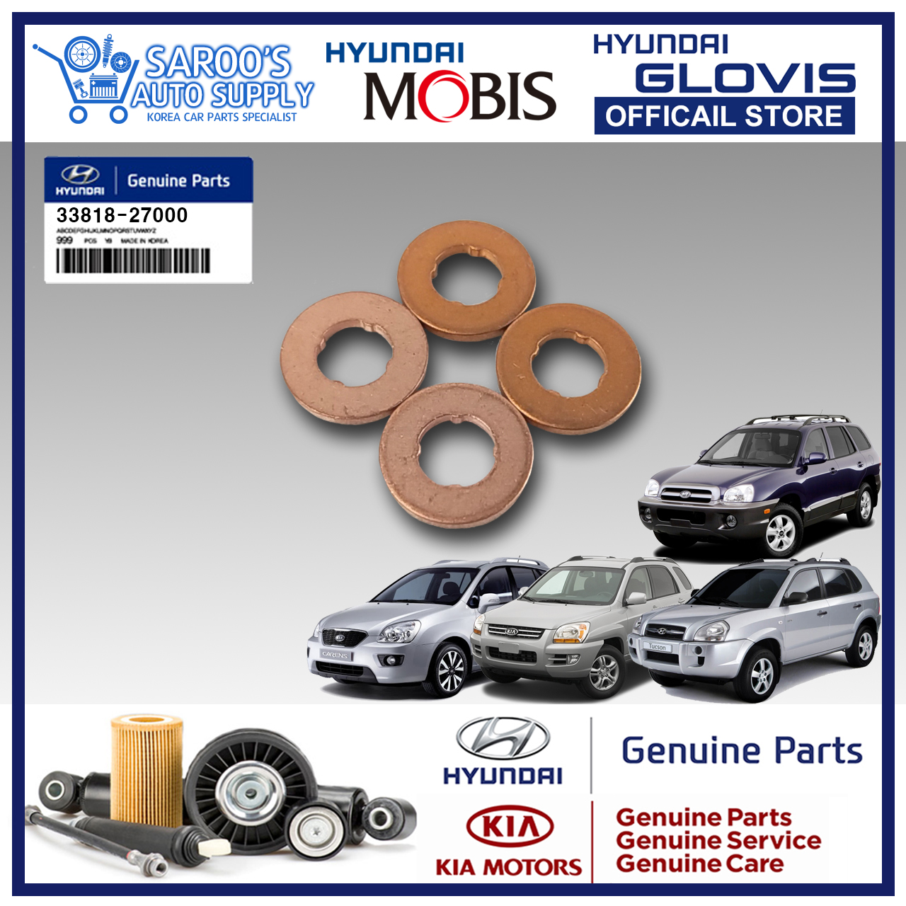 [D][Genuine] Fuel Injector Washer For Tucson , Sportage , Carens