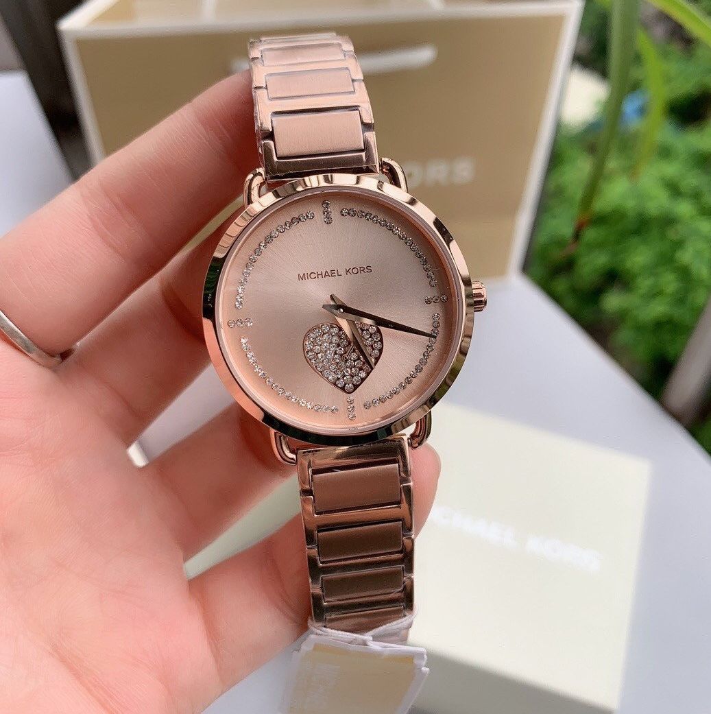 michael kors rose gold watch fading