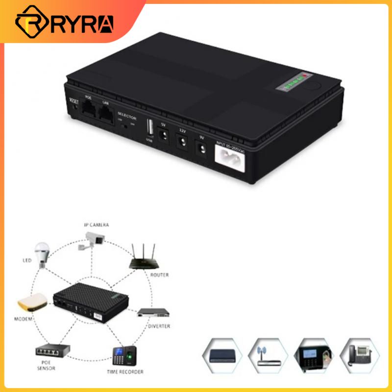 Portable Router 5V12V24V DC UPS Power Supply Monitoring Large-capacity ...