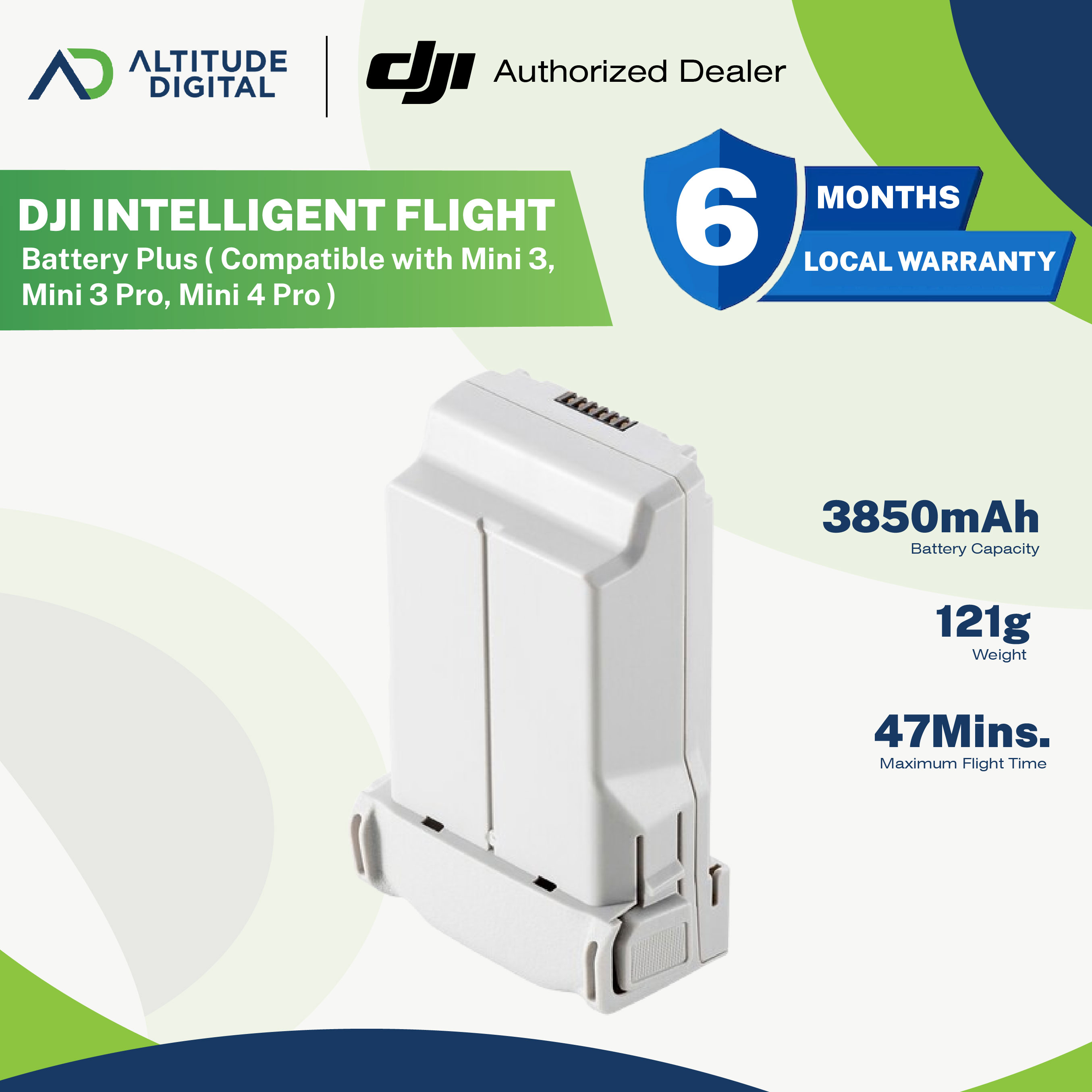 Hub De Charge Rapide Pour Batteries DJI Mini 3/4/4 Pro – Double Port 72W, écran, Appli - 3
