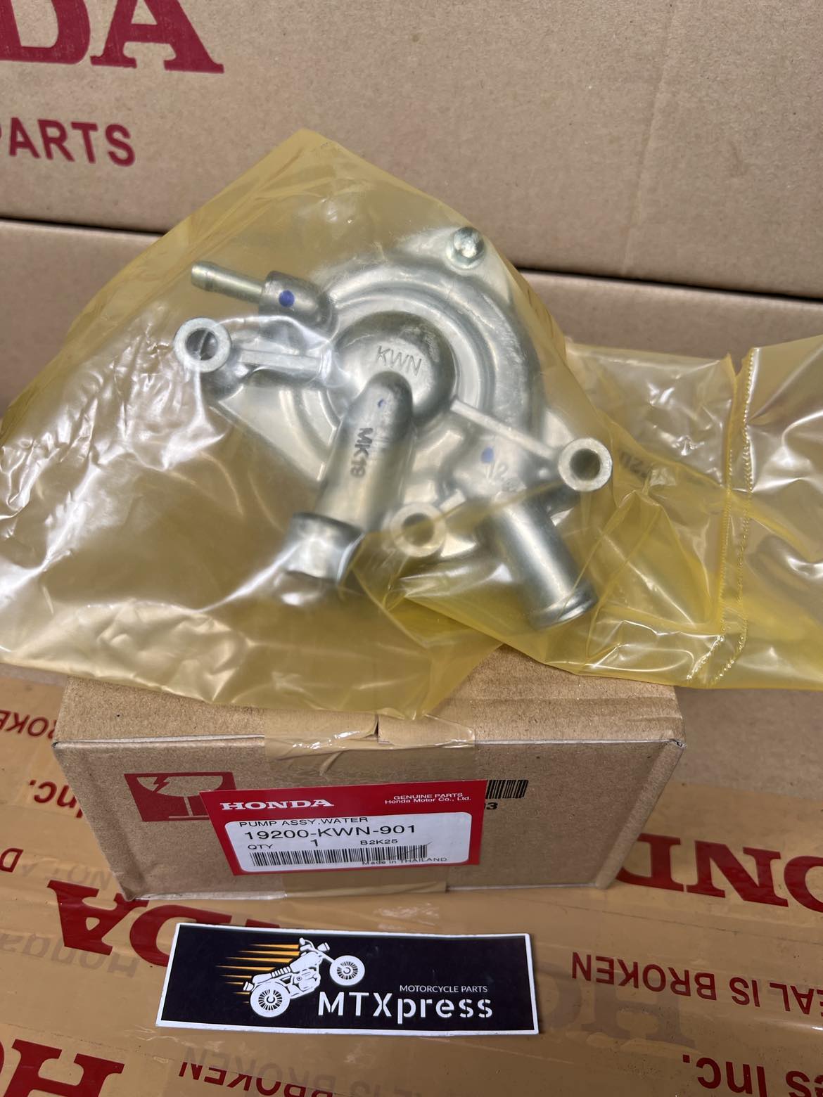 [Honda Genuine] Click 125i CLICK 150i PCX 150 Water Pump Assembly