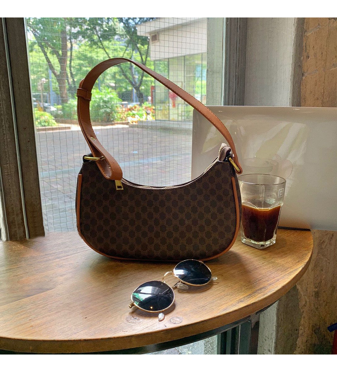 All About Bags April 2021 New Arrival Black Pink Lisa Vintage Hobo