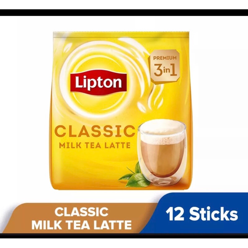 Lipton Pure Green Tea Yellow Label Black Tea Matcha Milk Tea Earl Grey