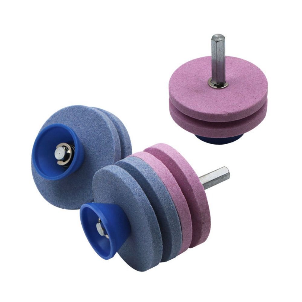 LANZINI Whetstone Sander Drill Sharpening Drill Grinding Stone Grinding Garden Grinding Tool Lawn Mower Sharpener Grinding Cuts Sharpener Sharpener Stone