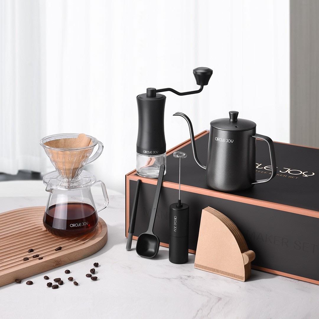 Circle Joy Coffee Utensils丨Coffee Grinder, Coffee Kettle, Coffee