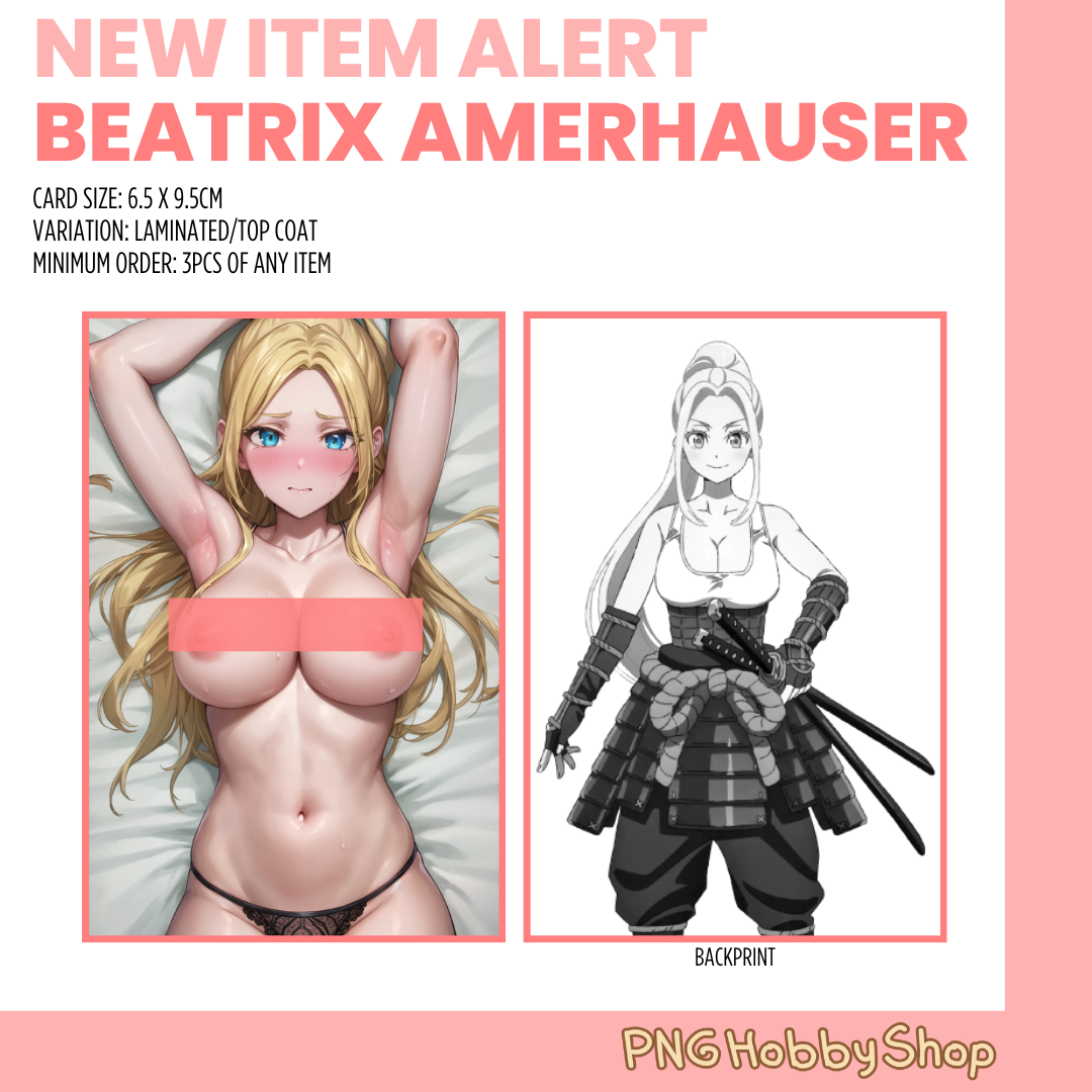 Beatrix Amerhauser Zom 100: Bucket List of the Dead Anime Photocards and  Keychains - PNG Hobby Shop | Lazada PH