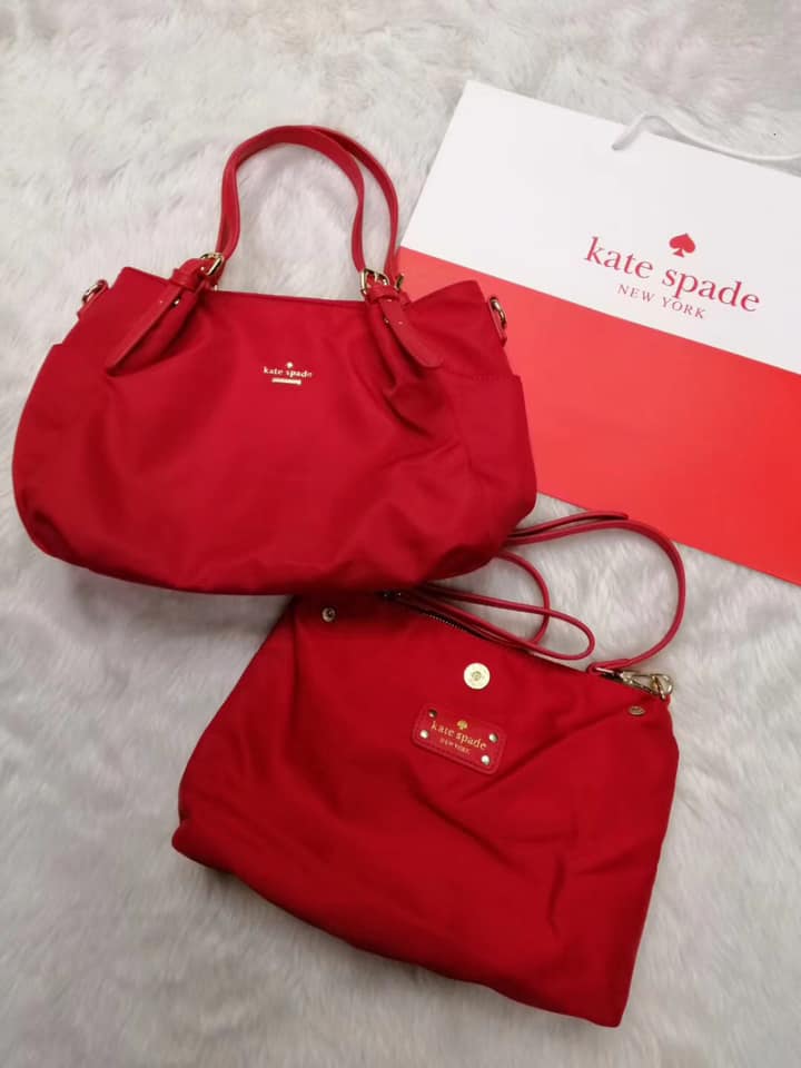 kate spade sling bag red