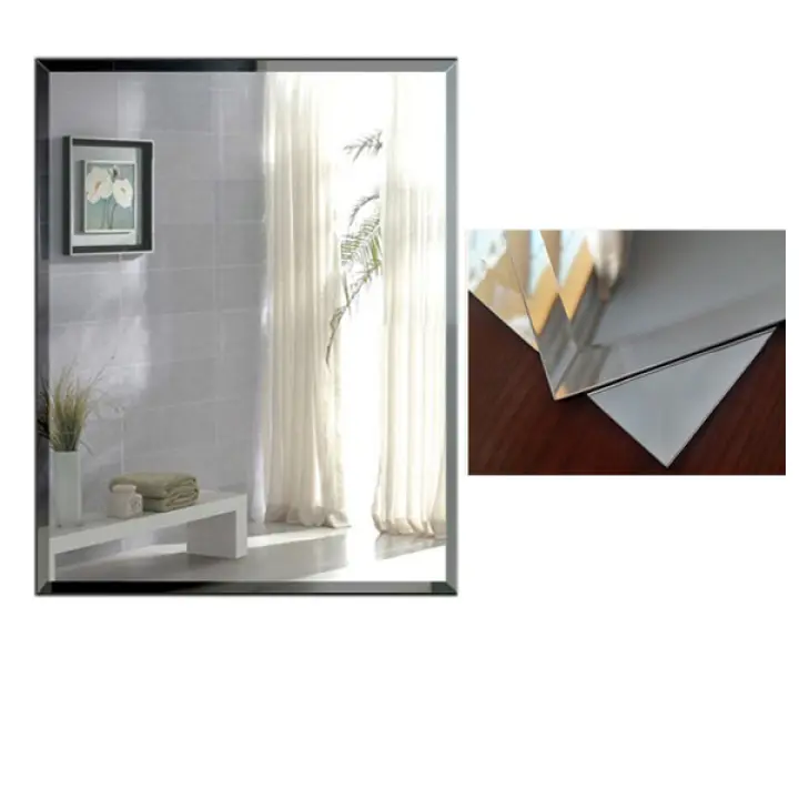Mirror 005 30x42cm Big Wall Mirrors For Living Room Decor Home Shower Bathroom Lazada Ph - Wall Mirrors For Living Room Philippines