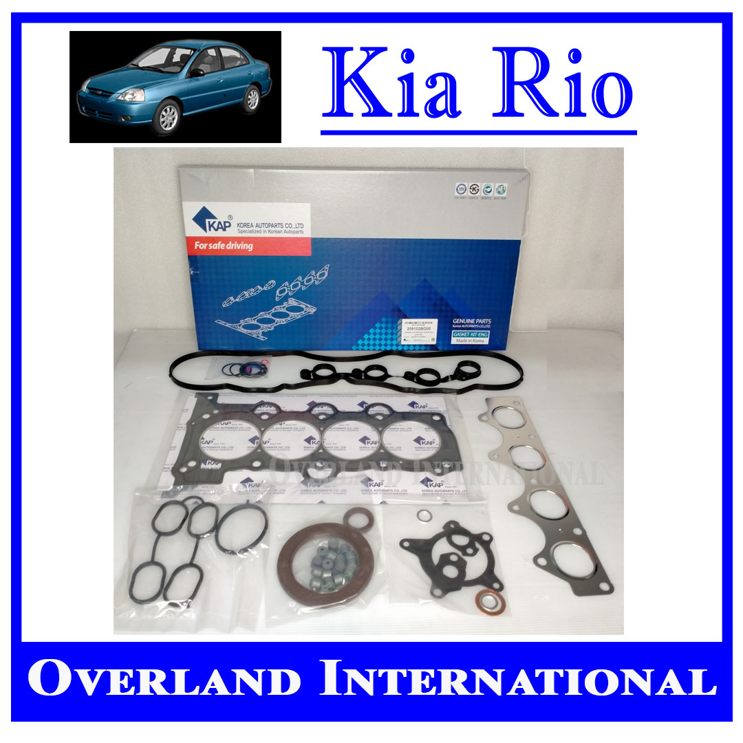 OVERHAULING GASKET, Year 2012, Gas Type, 1.4/1.6, For Kia Rio, 20910