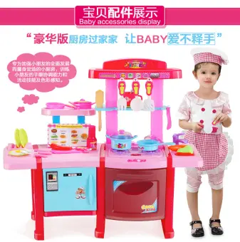 little girl cooking set