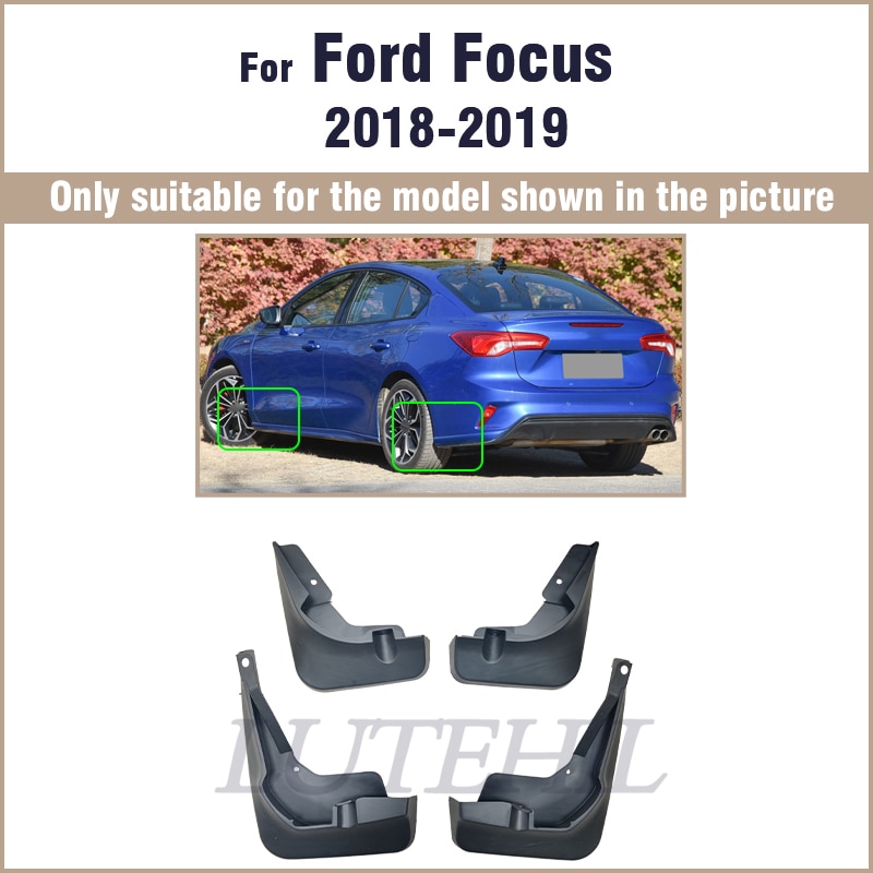 Car Mud Flaps Mudguards Splash Guards for Fender Mudflaps for Ford