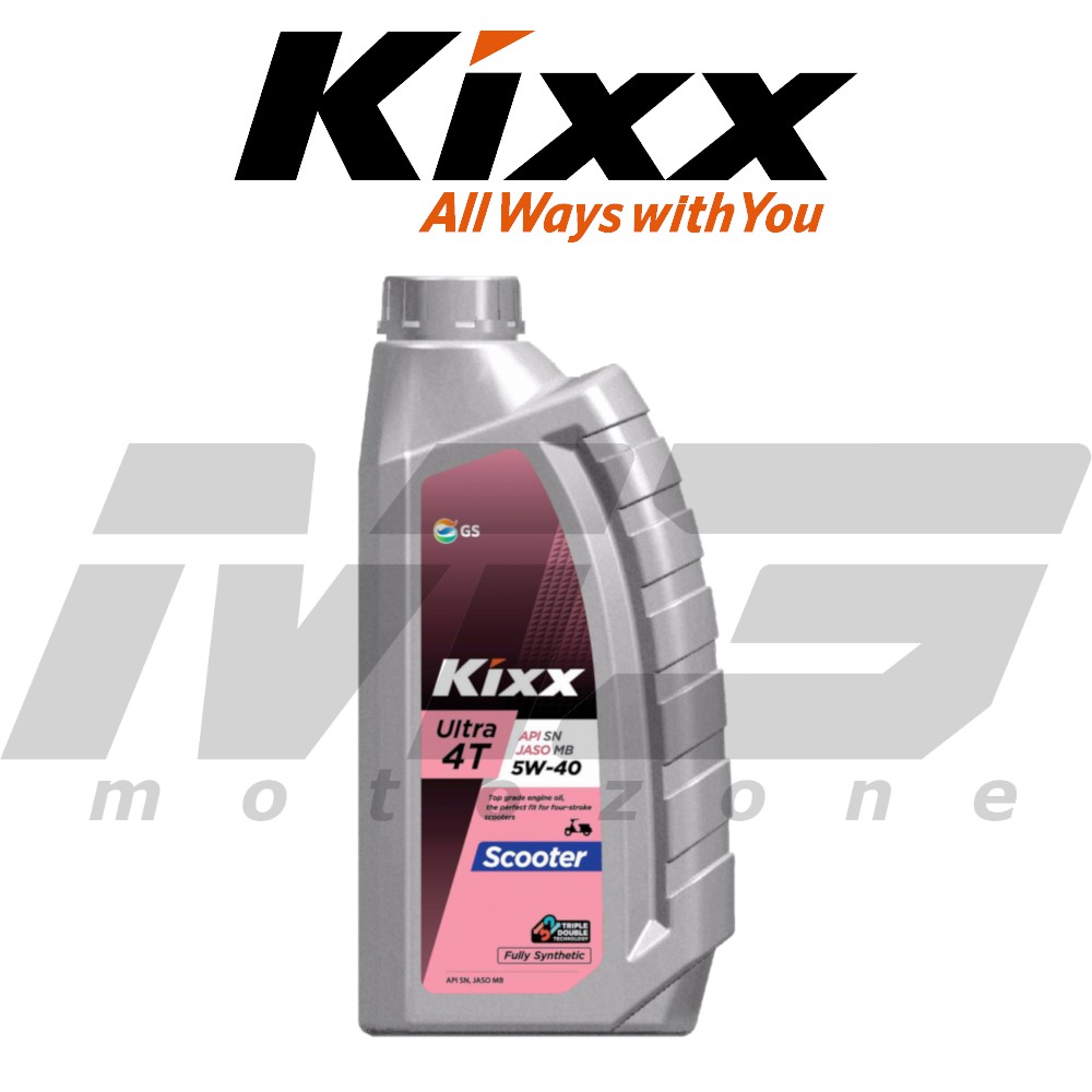 Kixx 5W 40 Fully Synthetic Ultra 4T Scooter Engine Oil Lazada PH