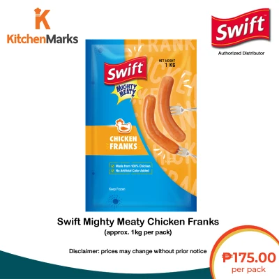 Swift Mighty Meaty Chicken Franks 1KG