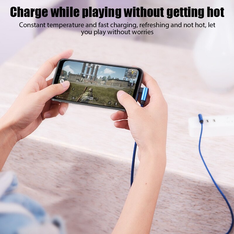5A USB Type C Cable Wire Mobile Phone Fast Charging 90 Degree USB C Cable Type-C Charger Micro USB Cables For Suitable For Samsung S22 S21