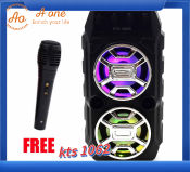 KTS1062 Portable Bluetooth Karaoke Speaker with Free Mic Sale