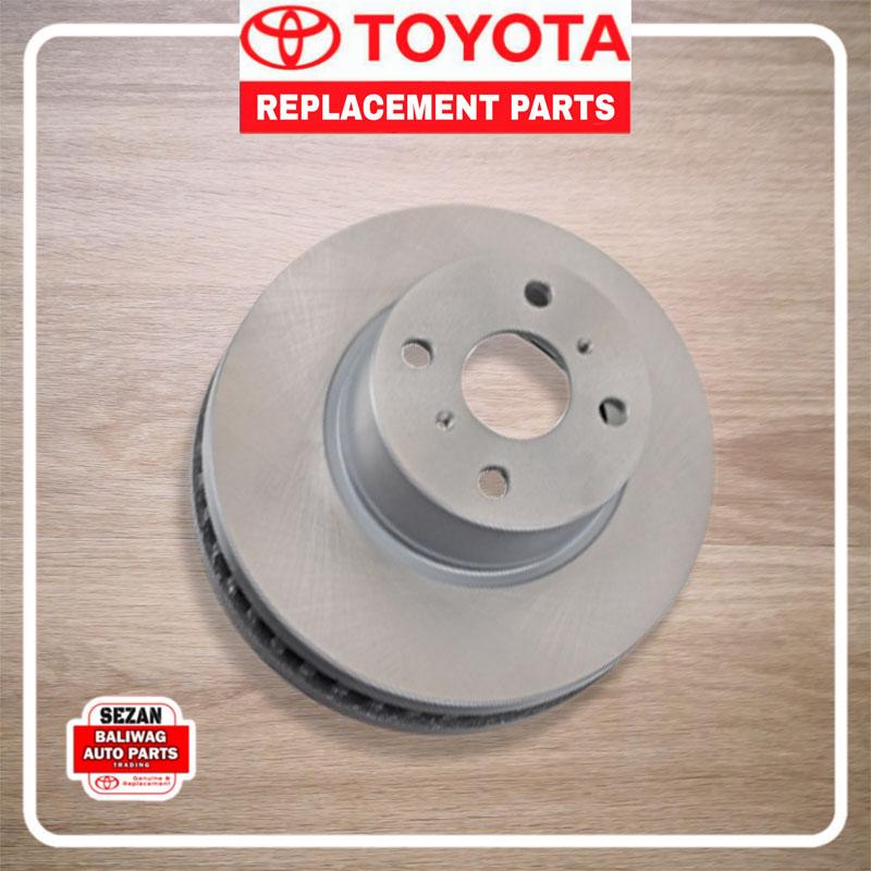 NIKKO JAPAN FRONT BRAKE DISC ROTOR TOYOTA ECHO YARIS VIOS 2007