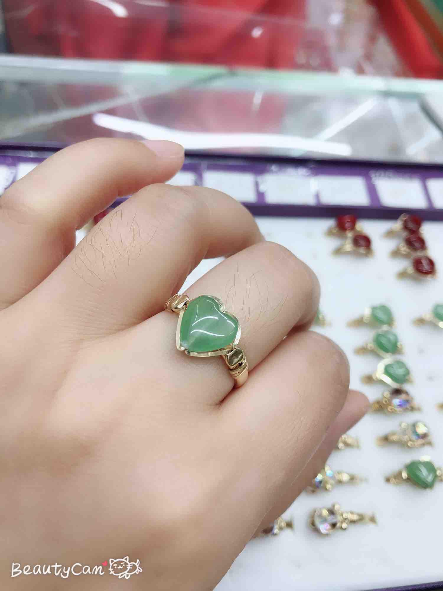 Jade 2024 stone ring