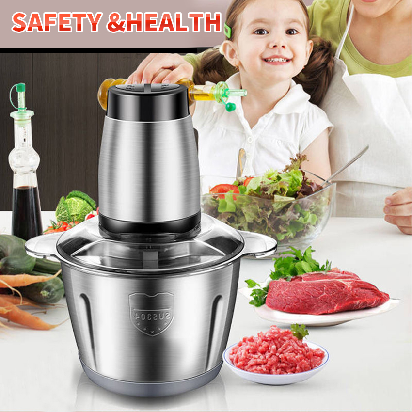 Meat Grinder Multifunctional Electrical Meat Mincer Vegetable Grinder 2