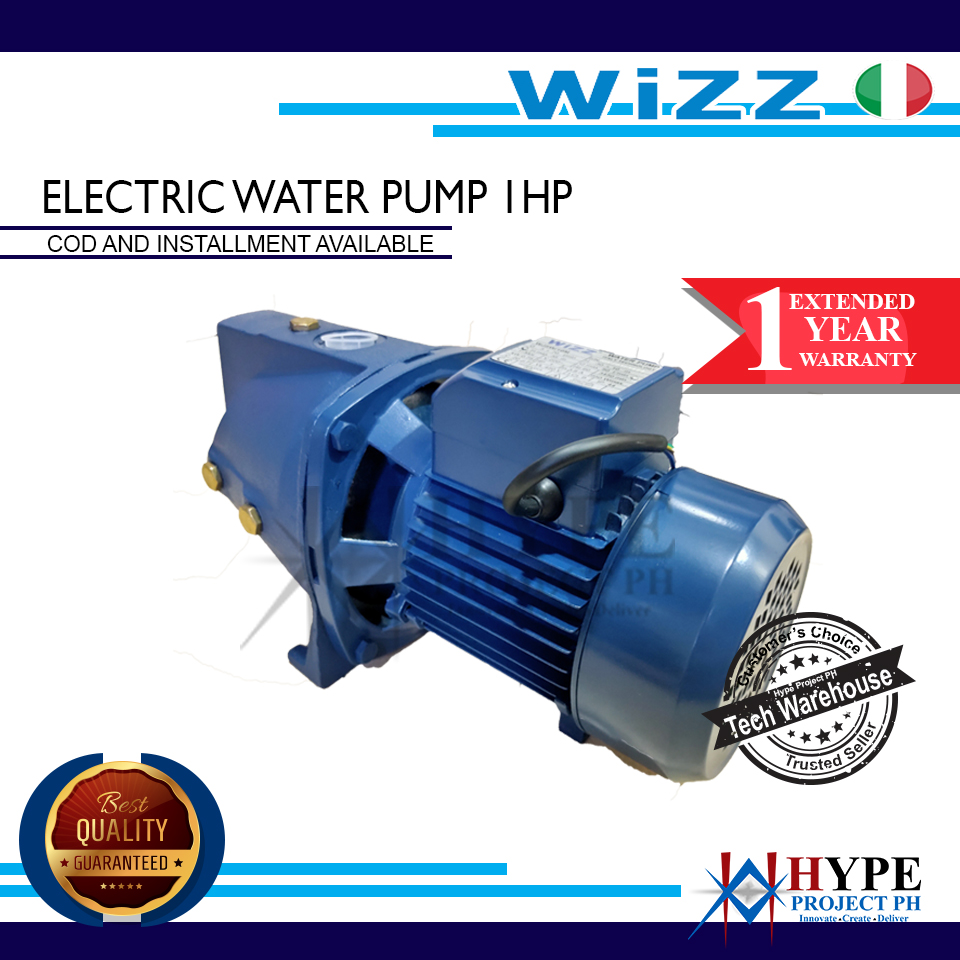 Wizz Electric Water Pump 1HP | Lazada PH