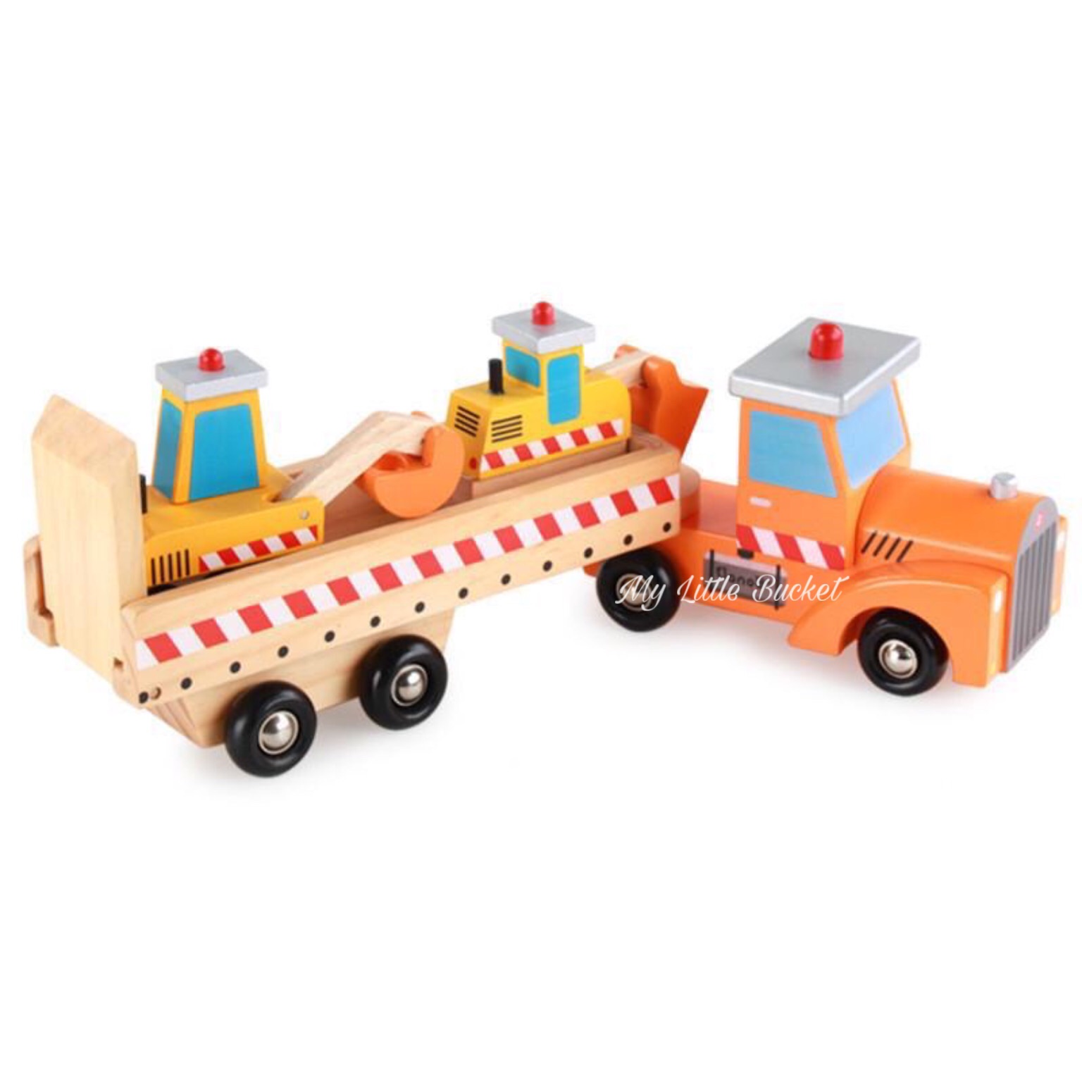 wooden engineering toys
