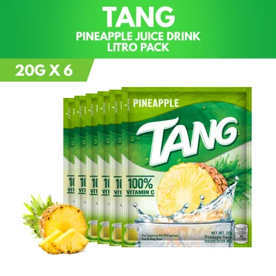 Tang Powdered Juice Pineapple Litro 20g Pack of 6