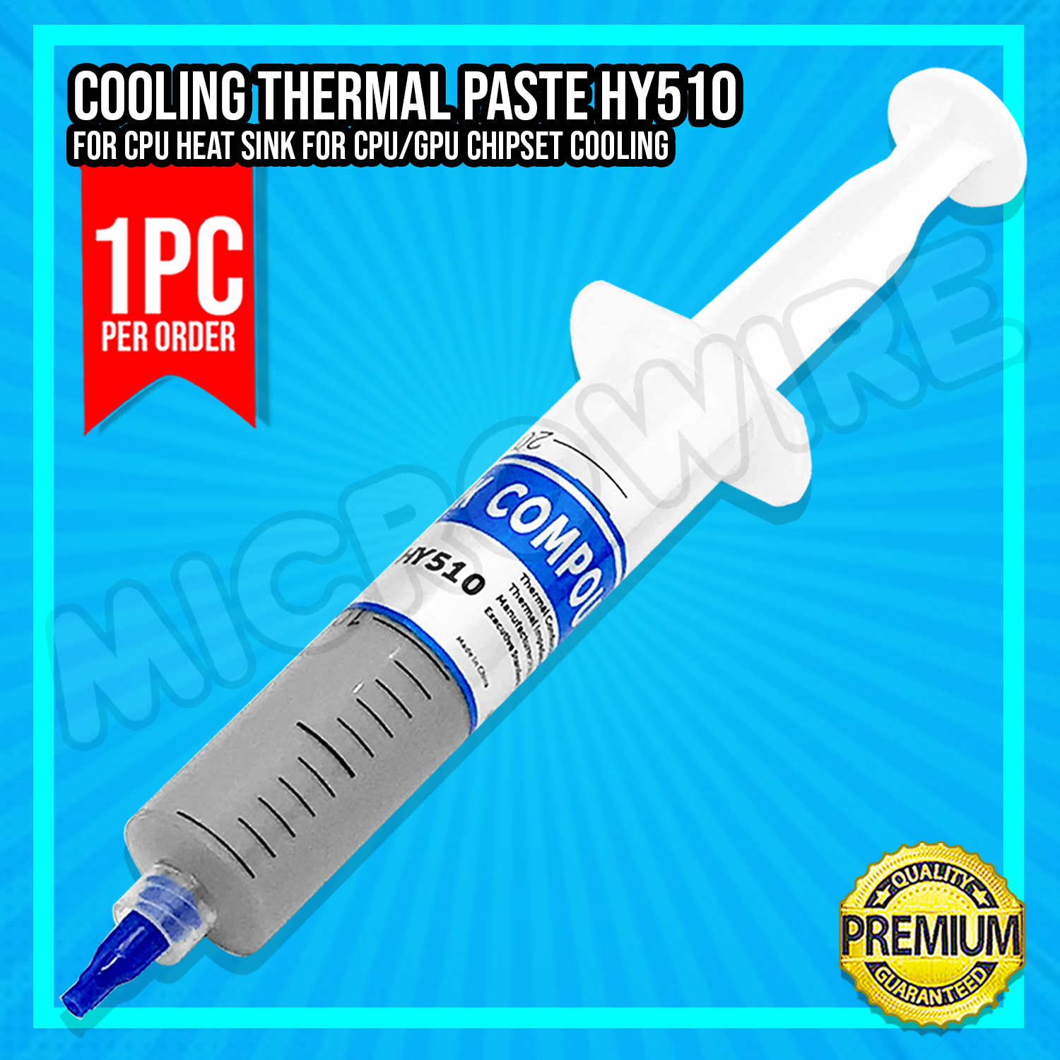 Cooling Thermal Paste HY510 For CPU Heat Sink for CPU/GPU Chipset