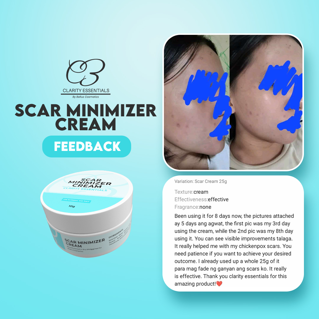 Scar Minimizer Cream by Clarity Essentials 💙#scarcream #scarminimizer
